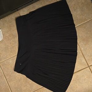 Black bcg Micropleat Tennis Skort